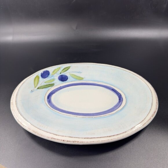 Crate & Barrel Gianna Lucia Olive Oval Dish Plate Tray Set 3 W Original Sticker - Picture 13 of 13